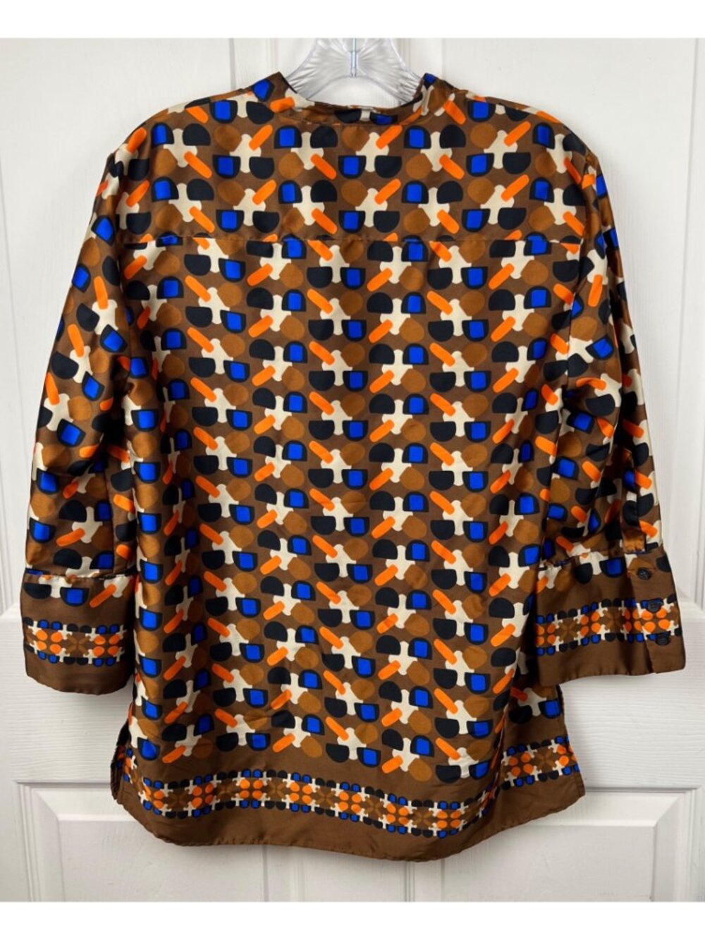 Zara Geometric Design Blouse - Picture 5 of 10